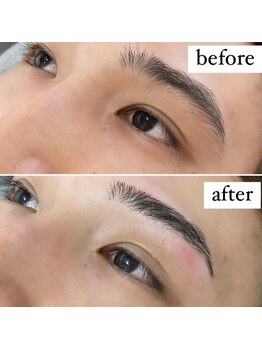 サムライビューティー 新宿三丁目店(SamuraiBeauty)/ストレートアイブロウデザイン