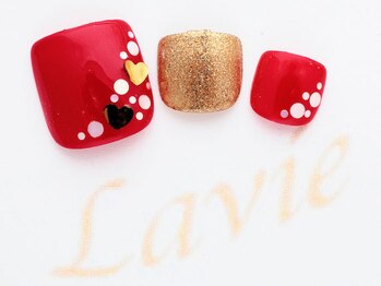 ラヴィネイル 四条烏丸店 メリー(La Vie Nail merry)/オフ込定額フットジェル