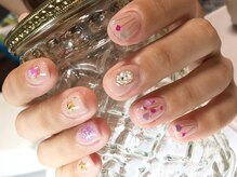 ネイル サロン コービーズ(nail salon COBES)/押し花ネイル☆