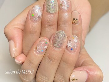 サロン ド メルシー(Salon de MERCI)/クリア星nail☆