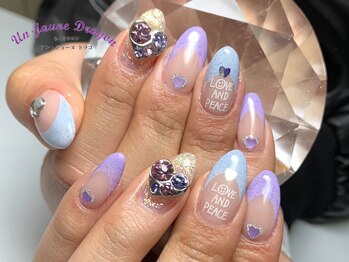 アン ジョーヌドラゴ/【自爪ネイル】フレンチネイル