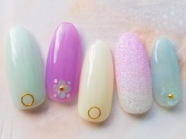 パステルシュガーネイル