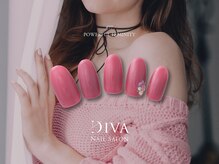 ネイルサロン ディーバ ギンザ(Nail salon Diva GINZA)/One color plus（ストーン）