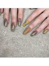 エミニーバイディーアール(EMINY by DR)/ゼブラネイル　Autumn ver.