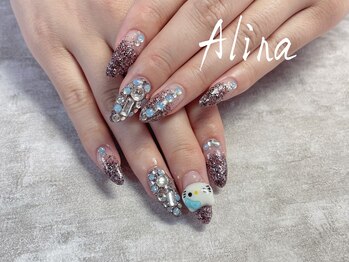 エリナネイルサロン池袋(Alina Nail Salon)/スカルプストーンつけ放題