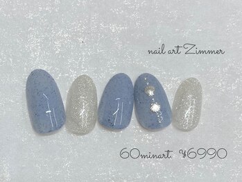 ネイルアート ジマー/60minartコース¥6690
