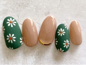 マットフラワーネイル新規¥7,260