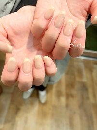 美フレンチ＋ベースカラー