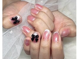 マグネットネイル/リボンパーツ