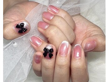 マグネットネイル/リボンパーツ