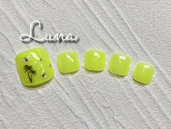 ネイルアンドまつ毛エクステ ルーナ イオンモール東久留米店/フット キャンペーンネイル