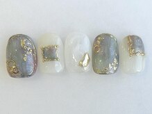 アイネイルズ 池袋店(I-nails)/ニュアンスくすみカラー