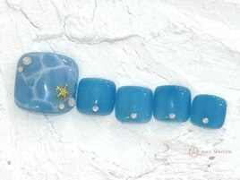 水面ネイル¥7500
