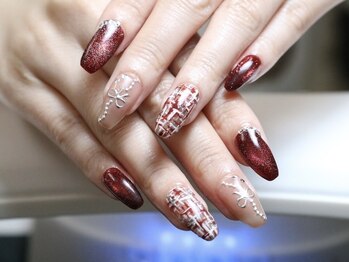 ベレッツァ 折尾店(Bellezza)/ツイードネイル