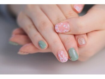 定額サクラネイル