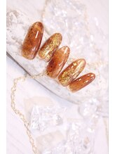 ラルネイル 大宮(Lull. nail)/＊ＢＲＯＷＮ＊上品カジュアル＊