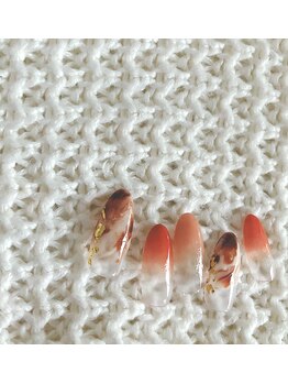 爪ソウシャイン(爪 SO SHINE)/カフェラテ★