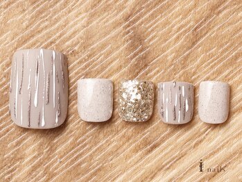 アイネイルズ 吉祥寺店(I nails)/サンドニュアンスフット[吉祥寺]