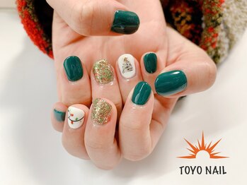 トヨネイル(TOYO NAIL)/クリスマスネイル