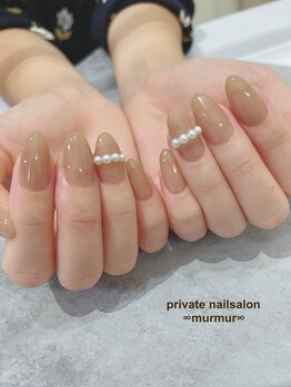 プライベート ネイルサロン マーマ(murmur)/シンプルデザイン