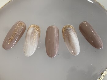 ネイルサロンアンドスクール ブロッサ(BLOSSA)/ワンカラー定額コース¥7700