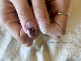 ニュアンスネイルが得意なサロン