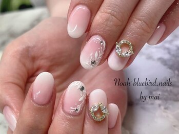 ノアブルーバードネイルズ(Noah' bluebird .nails)/ウエディングネイル