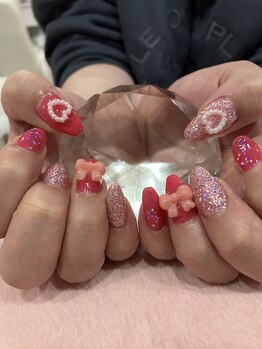 チェリーブロッサム(A CHERRY BLOSSOM)/ハートリボンパーツデザイン