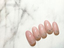 ネイルサロン マリキータ(MARIQUITA)/フェミニンピンクネイル
