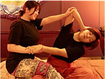 タイ古式マッサージアンドカフェ ワイルーム 藤沢(wai room)の写真/絶妙な力加減はやみつきに…♪タイ式マッサージで首肩コリや疲れをすっきりリフレッシュ！