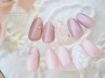 ミルクネイル(MILK NAIL)/3Dフラワー〈新規7500円〉