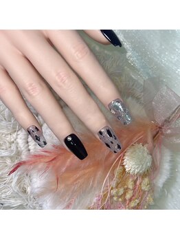 ドミネイル 池袋店(DOMI NAIL)/ヒョウガラネイル