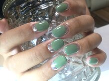 ネイル サロン コービーズ(nail salon COBES)/メタリックネイル☆