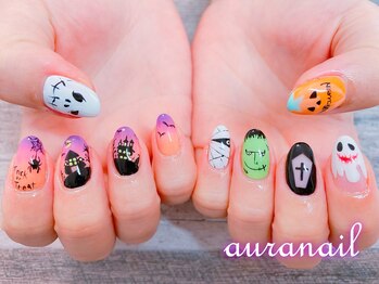 モチミィ(mochimy.)/*ハロウィンネイル*