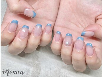 モニカ(MONICA)/カラーフレンチ♪