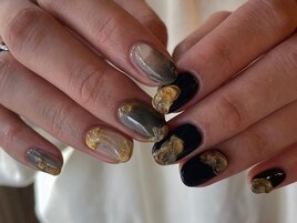 個性派アート箔ぷっくり¥10700