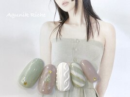 【冬ネイル】