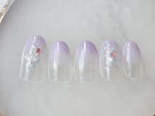 ネイルサロン フローリア(nail salon Florir)/シェル×ニュアンスネイル