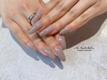 エーネイルサロン プラーカ本店(A-Nail Salon)の写真/シンプル綺麗なお手元へ♪お手頃価格◎【HAND】Jrネイリスト担当ワンカラー☆180色以上から選べる♪