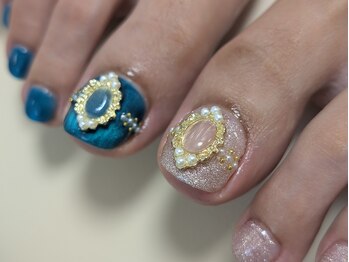 フォーグ(Forg.)/フット定額親指アート2本コース