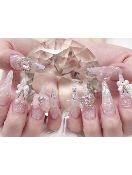 長さ出しのできるサロン