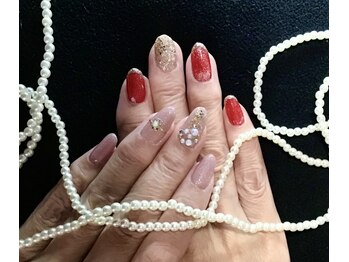 ハーブエステ ルレーブの写真/ラメグラ3700円/カラグラ4200円/フレンチ6100円お好みでライン付/ワンカラー5000円【限定色9色3980円】