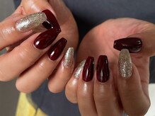 マウムネイル(maeum nail)/ボルドーカラー