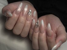 ホランイネイル(HORANGI NAIL)/12月デザイン定額[B]自爪ロング