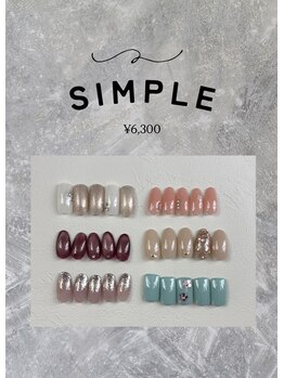 ジュウェル 宜野湾店(Nail Salon Jewel)/【ハンドジェル】定額シンプル