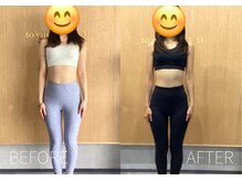 トゥーユージム 調布店(toyou...GYM)/お客様〈BEFORE→AFTER〉