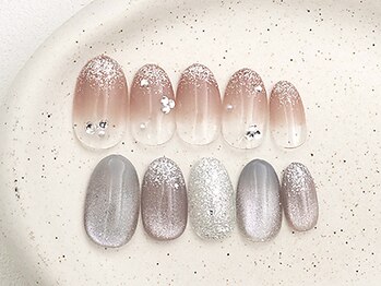ワンラブネイルズ 新橋店(OneLoveNails)の写真/シンプル/韓国/ワンホン/季節のトレンドデザインも多数★SNSで話題のネイルをお手頃価格で◎新橋駅