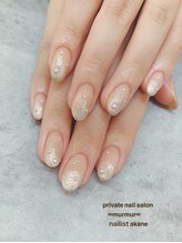 プライベート ネイルサロン マーマ(murmur)/ラメグラデーション