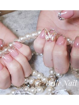 ベルネイル(Belle Nail)/ガラスフレンチ