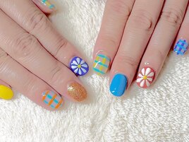 カラフルネイル♪